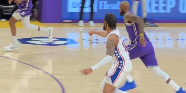 末节10+2挽尊！41岁勒布朗险成罪人：禁区外8中0+8失误被大帝生断