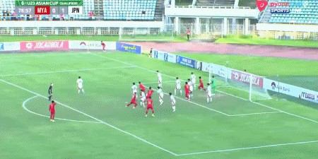 日本U23 2-1缅甸U23