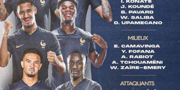 法国队公布新一期大名单：姆巴佩领衔