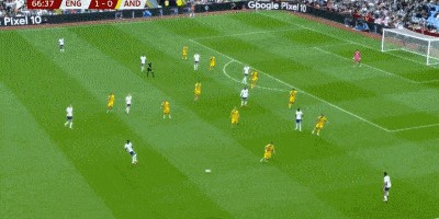 世预赛35场不败！英格兰2-0安道尔 4连胜0失球领跑 赖斯头槌建功